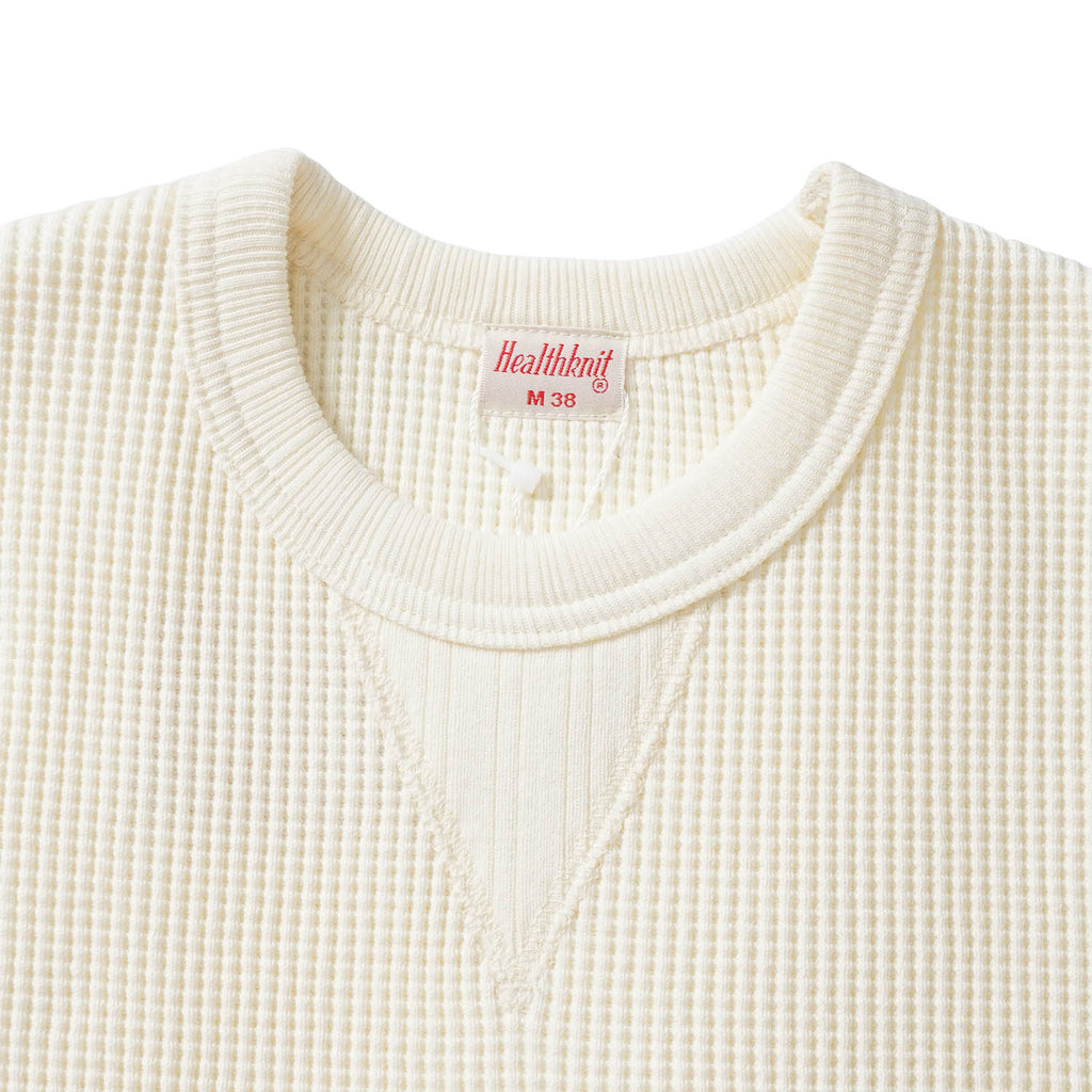 Healthknit ヘルスニット 長袖 Tシャツ "スーパーヘビーワッフル スウェットタイプ長袖Tシャツ" 993