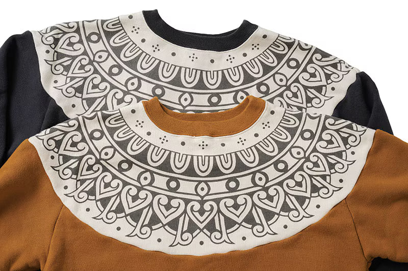 FULLCOUNT フルカウント スウェット トレーナー "Tribal Pattern Sweatshirts" 3764
