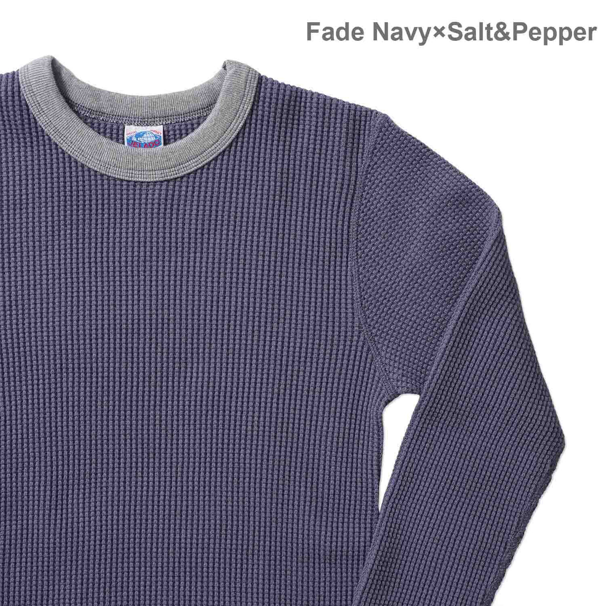 JELADO ジェラード 長袖 Tシャツ “Mega Thermal Crew Neck 2tone” AB23210