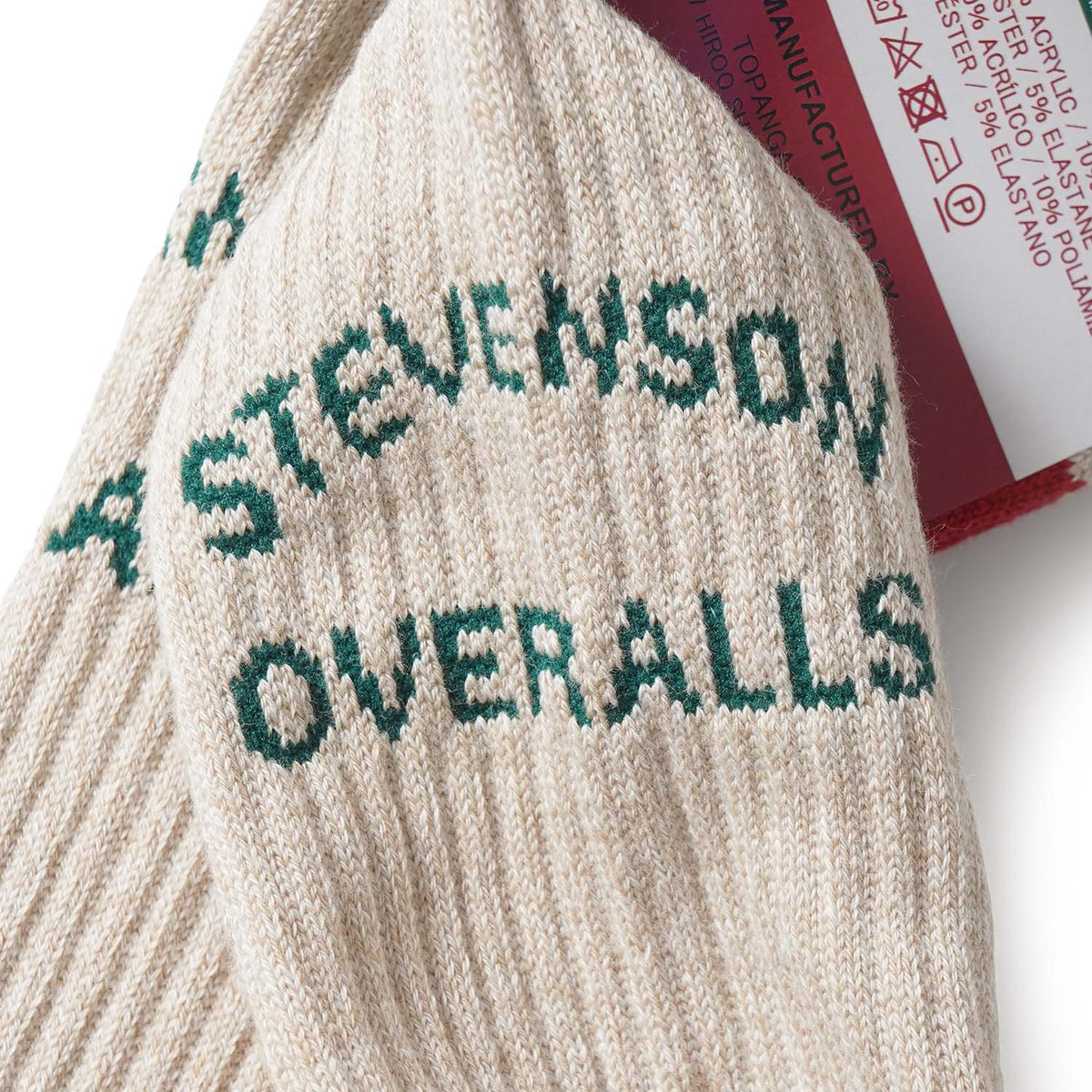 STEVENSON OVERALL Co. スティーブンソンオーバーオール 靴下 "Over-The-Calf Athletic Socks" AS