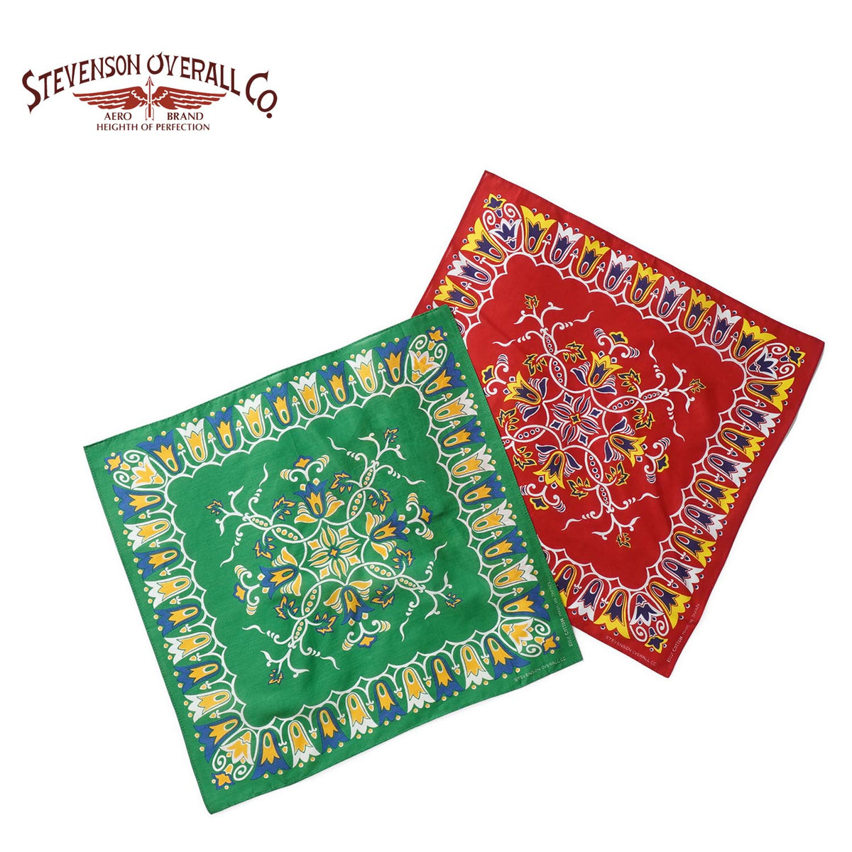 STEVENSON OVERALL Co. スティーブンソンオーバーオール バンダナ "Bandana-BD" BD