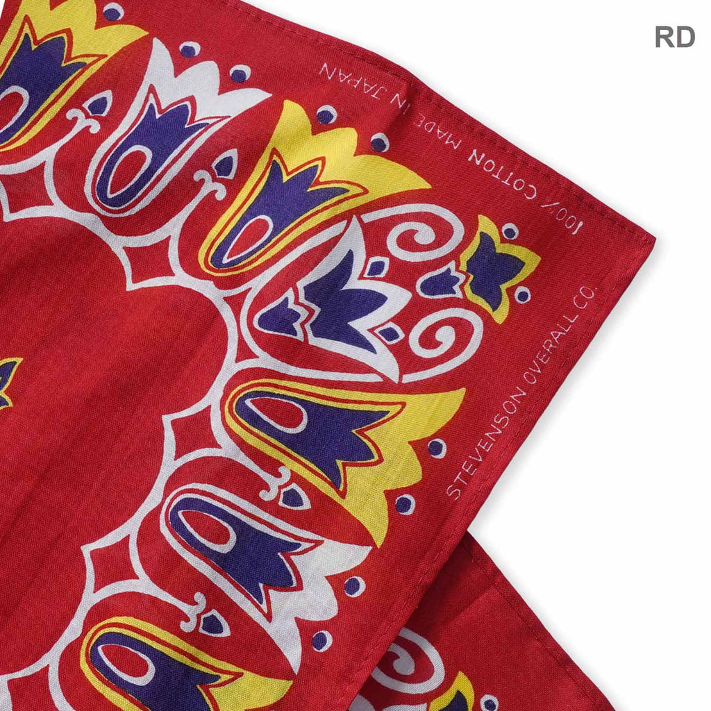 STEVENSON OVERALL Co. スティーブンソンオーバーオール バンダナ "Bandana-BD" BD