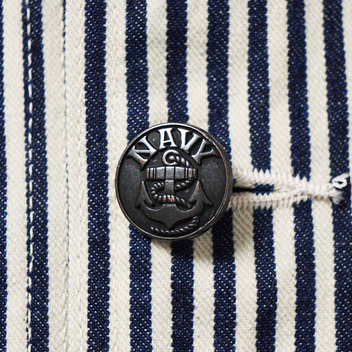 BUZZ RICKSON'S バズリクソンズ ジャケット "U.S. NAVY WW2 UTILITY HICKORY JACKET" BR15303