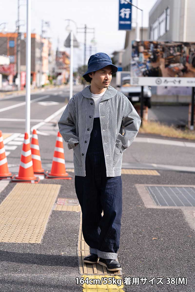 BUZZ RICKSON'S バズリクソンズ ジャケット "U.S. NAVY WW2 UTILITY HICKORY JACKET" BR15303