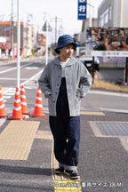 BUZZ RICKSON'S バズリクソンズ ジャケット "U.S. NAVY WW2 UTILITY HICKORY JACKET" BR15303
