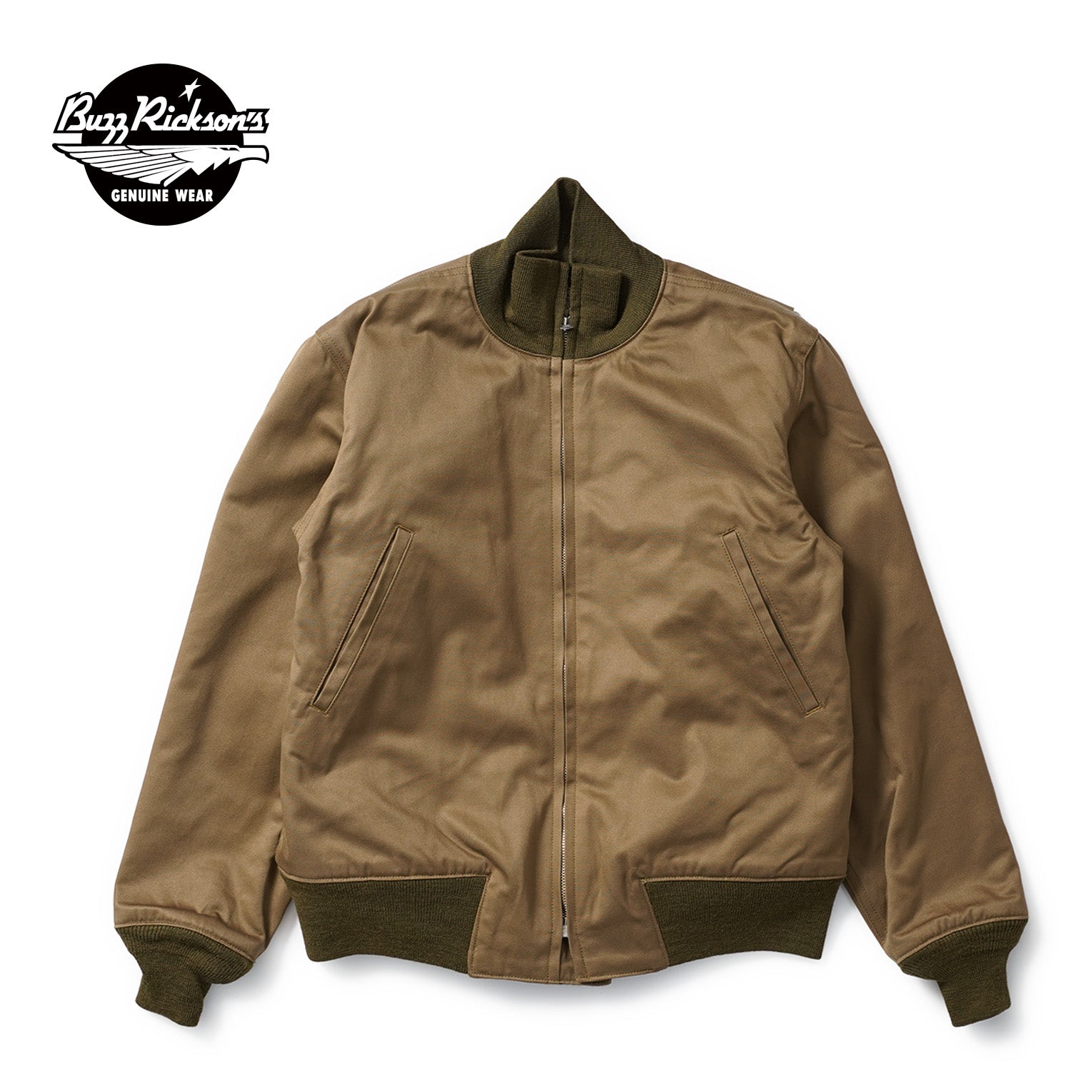 希少✨ Buzz Rickson's バズリクソンズ ミリタリージャケット BUZZ RICKSON'S バズリクソンズ ジャケット Type TANKERS SLASH POCKET