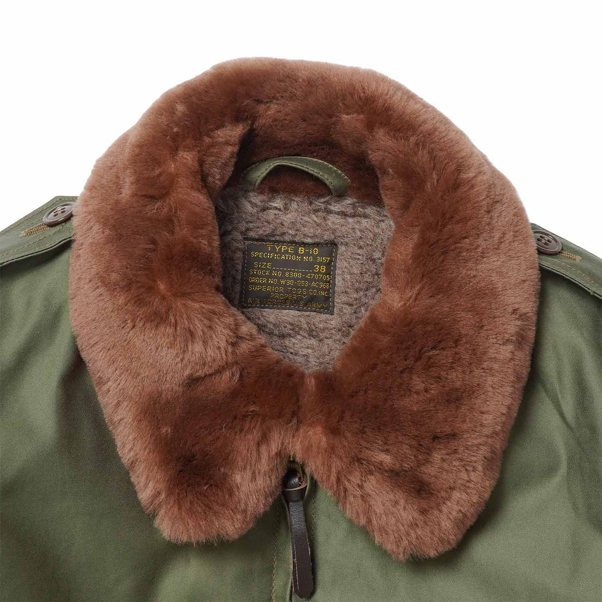 BUZZ RICKSON'S バズリクソンズ ジャケット Type B-10 RED RIB VERSION “SUPERIOR TOGS CO., INC.” BR15924