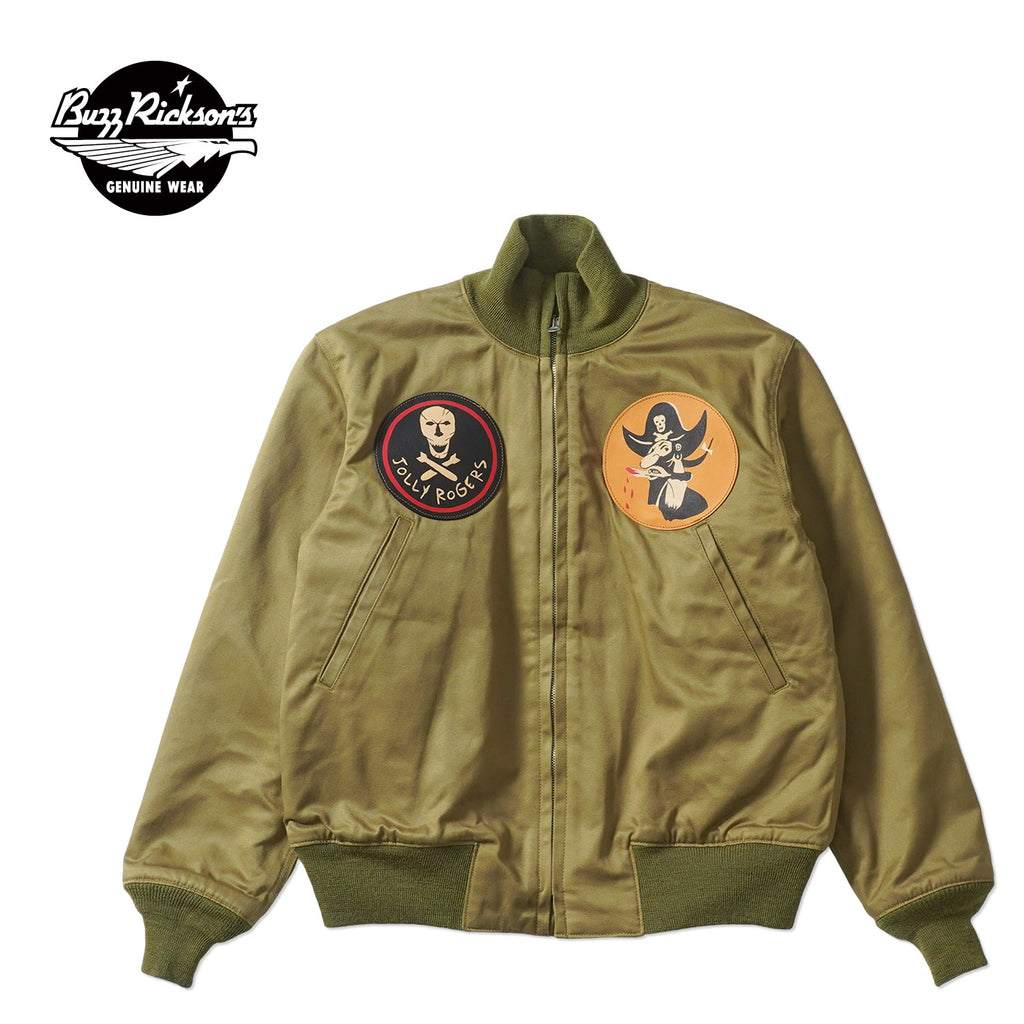 BUZZ RICKSON'S バズリクソンズ ジャケット Type TANKERS SLASH POCKET “90th BOMB. GROUP JORRY ROCERS” BR15995