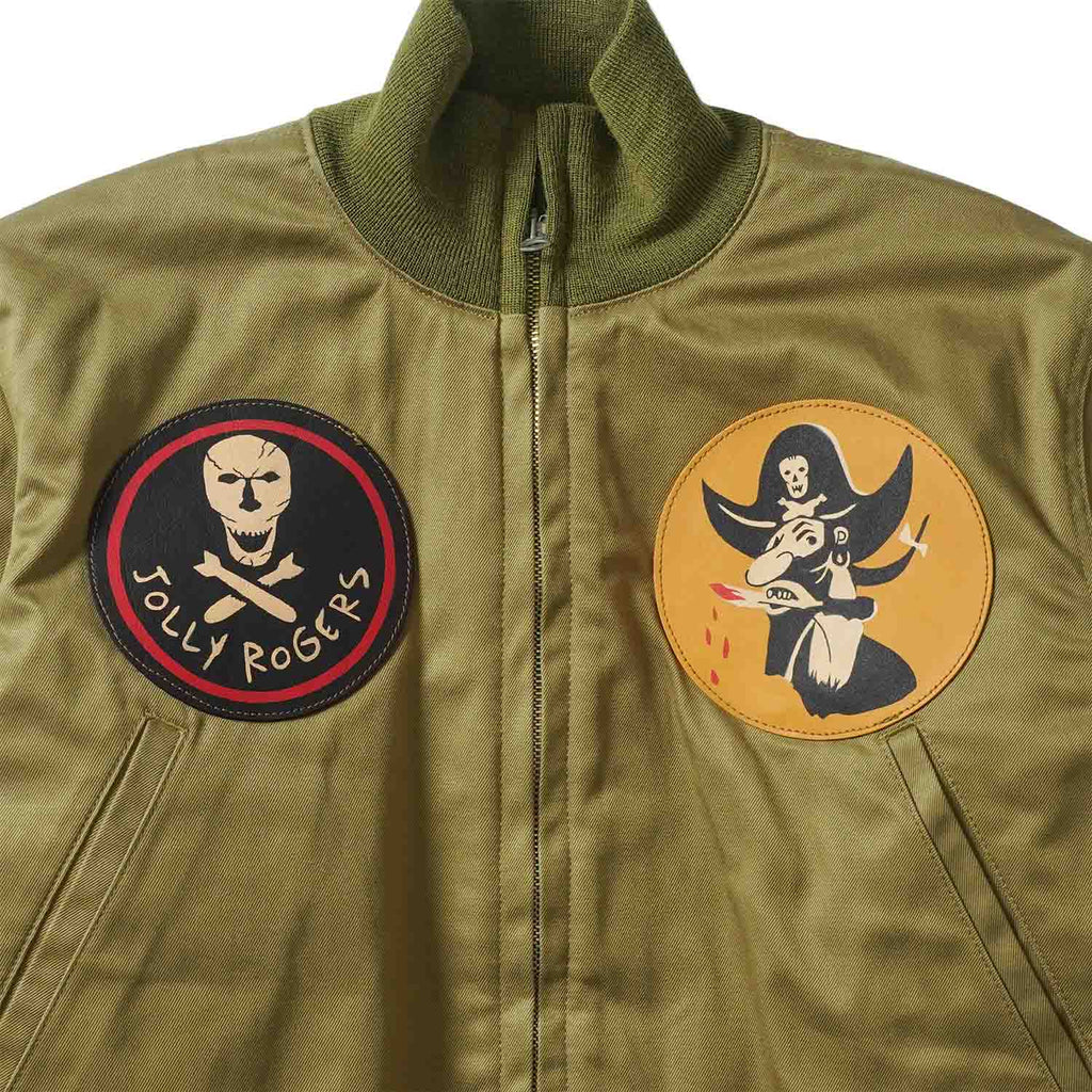 BUZZ RICKSON'S バズリクソンズ ジャケット Type TANKERS SLASH POCKET “90th BOMB. GROUP JORRY ROCERS” BR15995