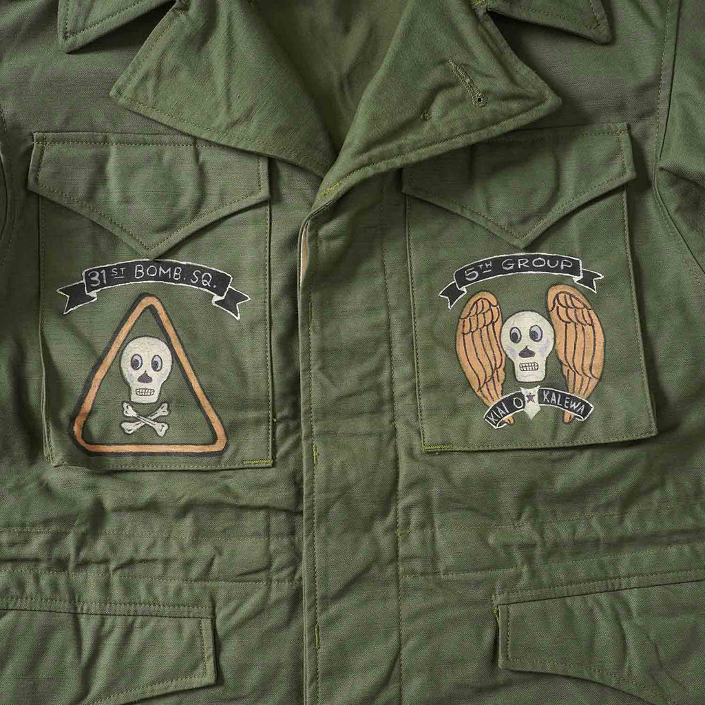 BUZZ RICKSON'S バズリクソンズ フィールドジャケット TYPE M-43 "BUZZ RICKSON MFG. CO. 5th BOMB.GROUP BOMBER BARONS" BR15996