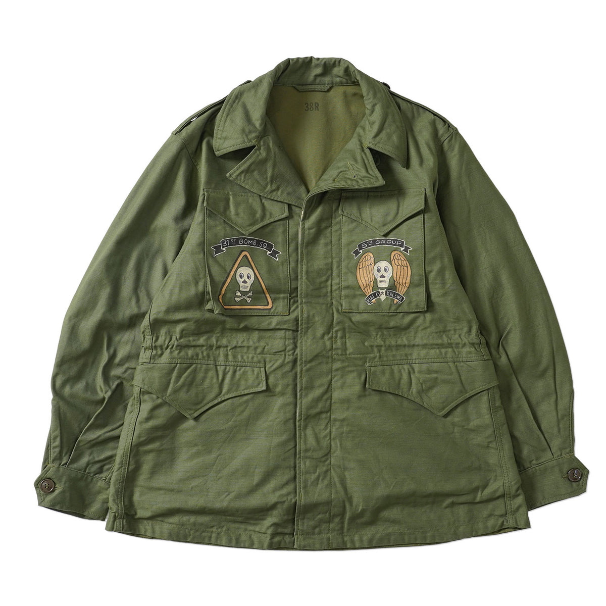 BUZZ RICKSON'S バズリクソンズ フィールドジャケット TYPE M-43 "BUZZ RICKSON MFG. CO. 5th BOMB.GROUP BOMBER BARONS" BR15996