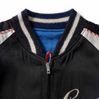 BUZZ RICKSON'S バズリクソンズ スカジャン Early 1950s Style Acetate Souvenir Jacket ““KOSHO & CO.” × “BUZZ RICKSON’S” Special Edition “17TH COMM SQ & 17TH BOMB WG(L)”” BR16009