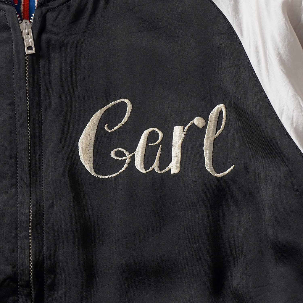 BUZZ RICKSON'S バズリクソンズ スカジャン Early 1950s Style Acetate Souvenir Jacket ““KOSHO & CO.” × “BUZZ RICKSON’S” Special Edition “17TH COMM SQ & 17TH BOMB WG(L)”” BR16009