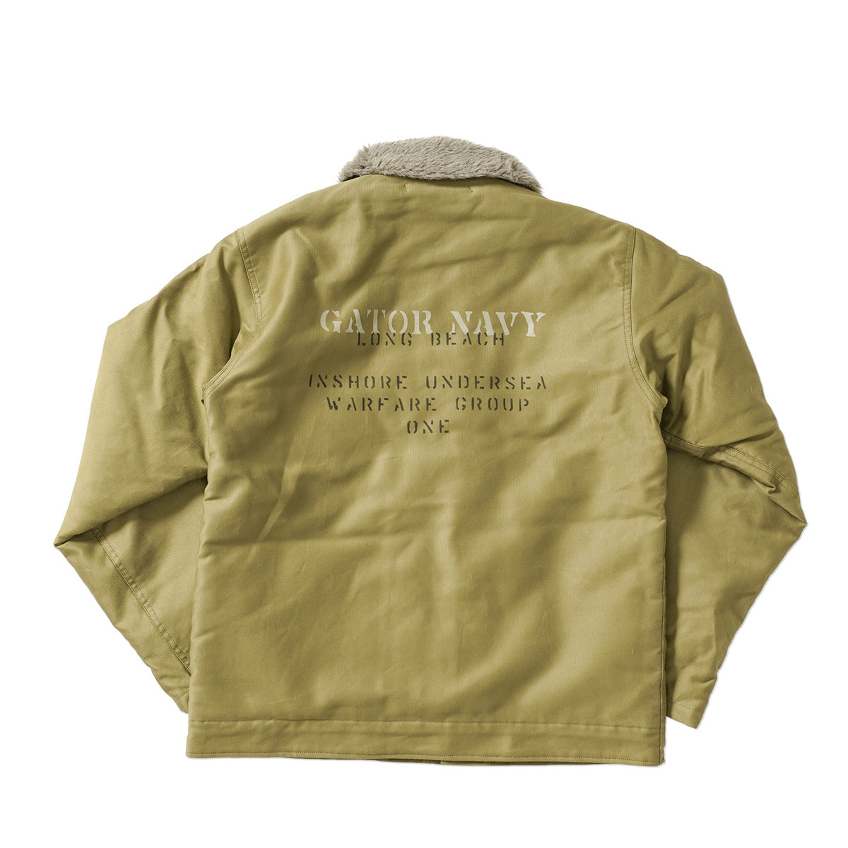 BUZZ RICKSON'S バズリクソンズ ジャケット Type N-1 KHAKI "NAVAL CLOTHING DEPOT DEMOTEX-ED GATOR NAVY" BR16014