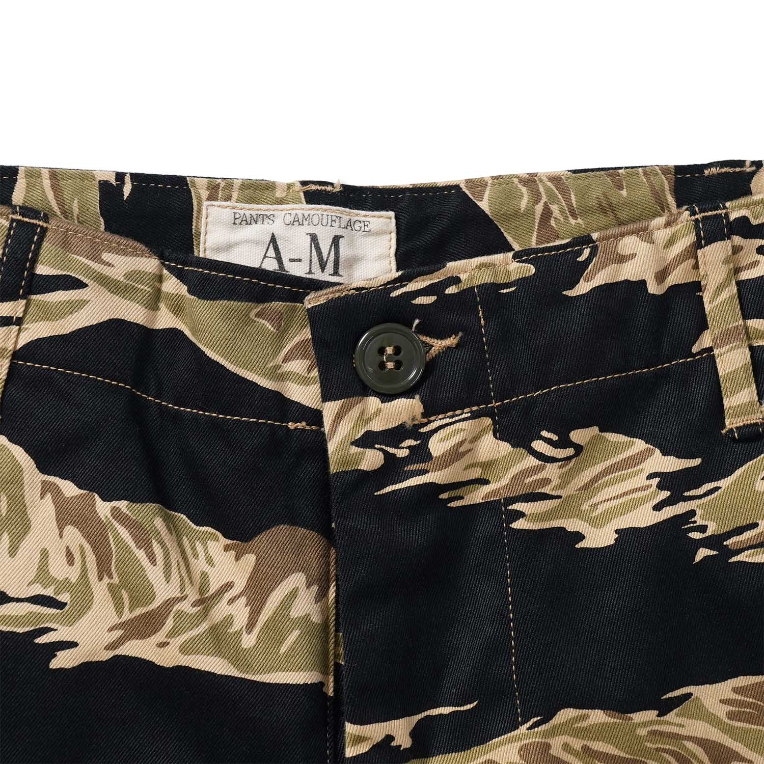 最終値下げ‼️バズリクソンズ GOLD TIGER PATTERN SHORTS BUZZ RICKSON'S バズリクソンズ ハーフパンツ “GOLD TIGER PATTERN