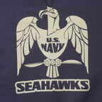 BUZZ RICKSON'S バズリクソンズ スウェット・トレーナー SET-IN CREW NECK SWEAT SHIRT “U.S.NAVY SEAHAWKS” BR69631