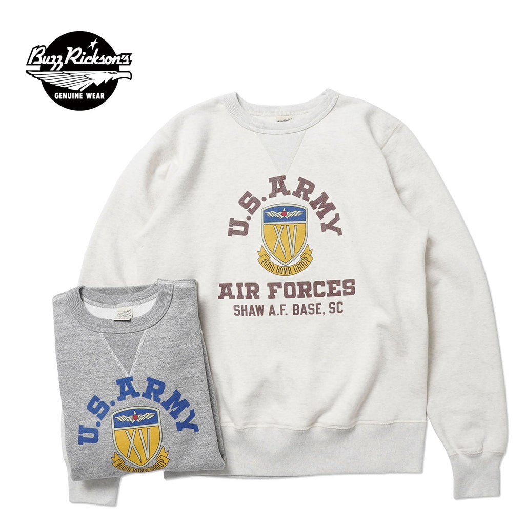BUZZ RICKSON'S バズリクソンズ スウェット SET-IN CREW NECK SWEAT SHIRTS “U.S.ARMY AIR FORCES” BR69797