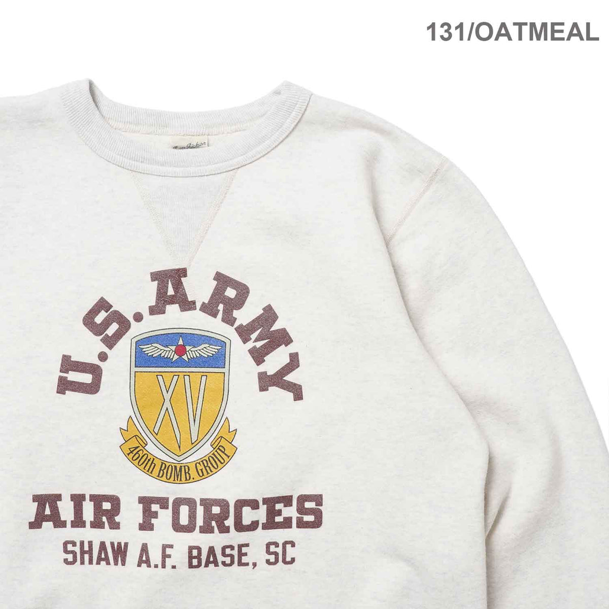 BUZZ RICKSON'S バズリクソンズ スウェット SET-IN CREW NECK SWEAT SHIRTS “U.S.ARMY AIR FORCES” BR69797