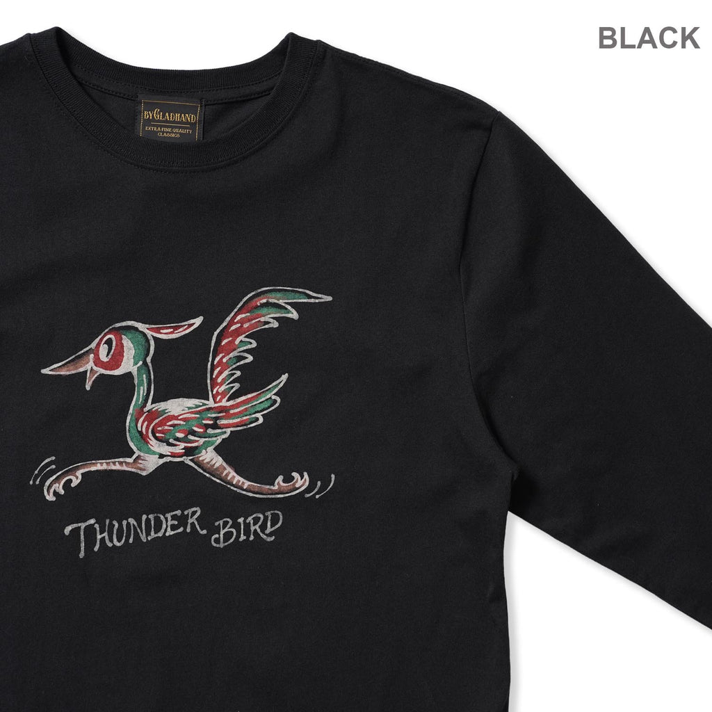 GLAD HAND グラッドハンド 長袖 Tシャツ "SPIRIT BIRD - L/S T-SHIRTS" BYGH6311