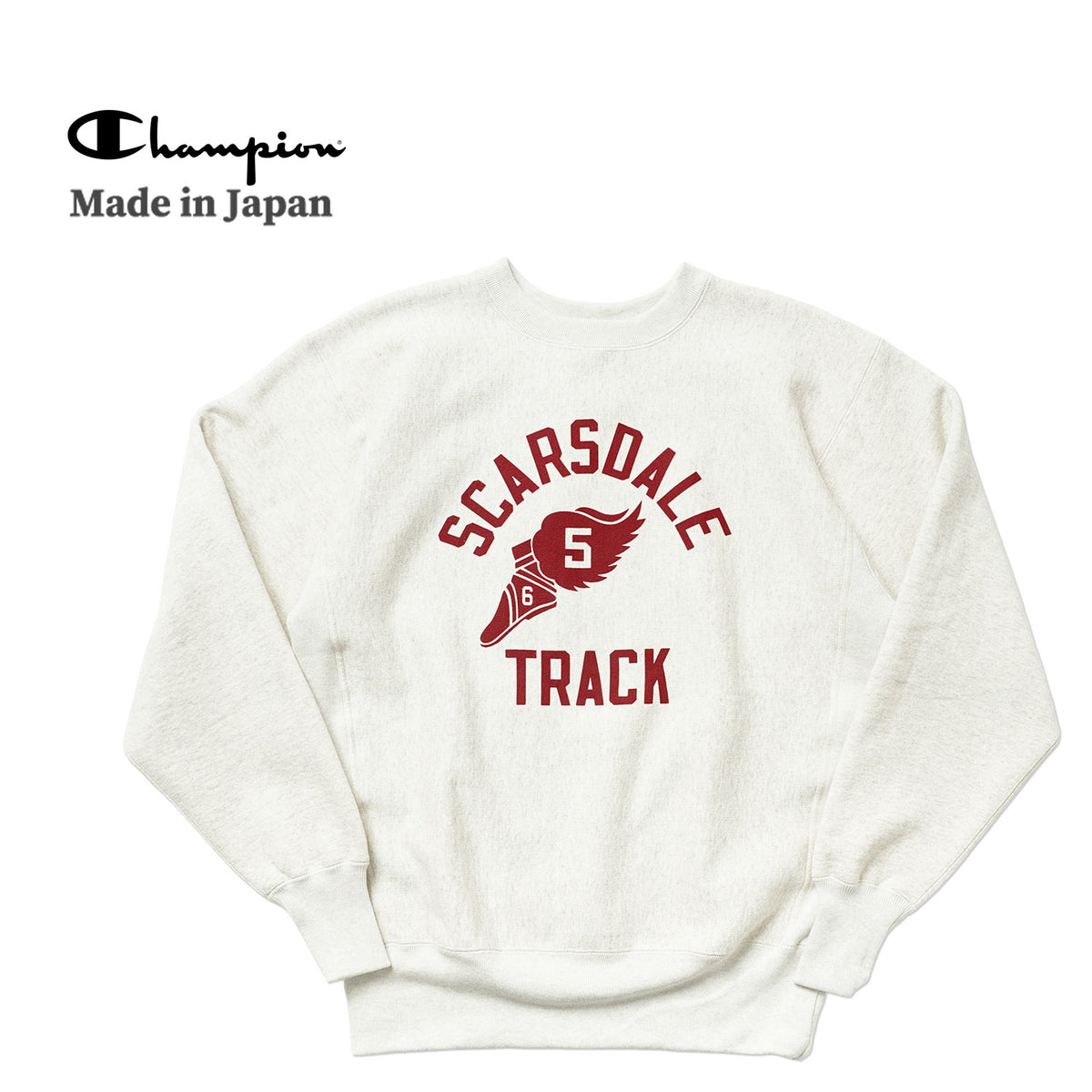 Champion チャンピオン スウェット "リバースウィーブ(R) 2ndパテントモデル クルーネックスウェットシャツ" C3-W033-043