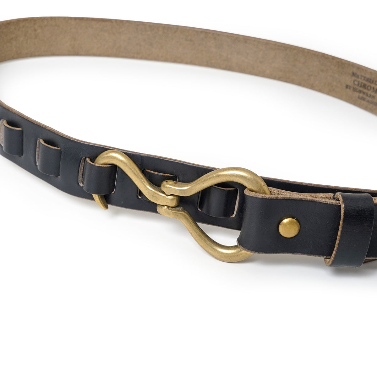 chapllin チャップリン ベルト CHROMEXCEL LEATHER HARNESS BELT CPB-HARNES-CEXDB
