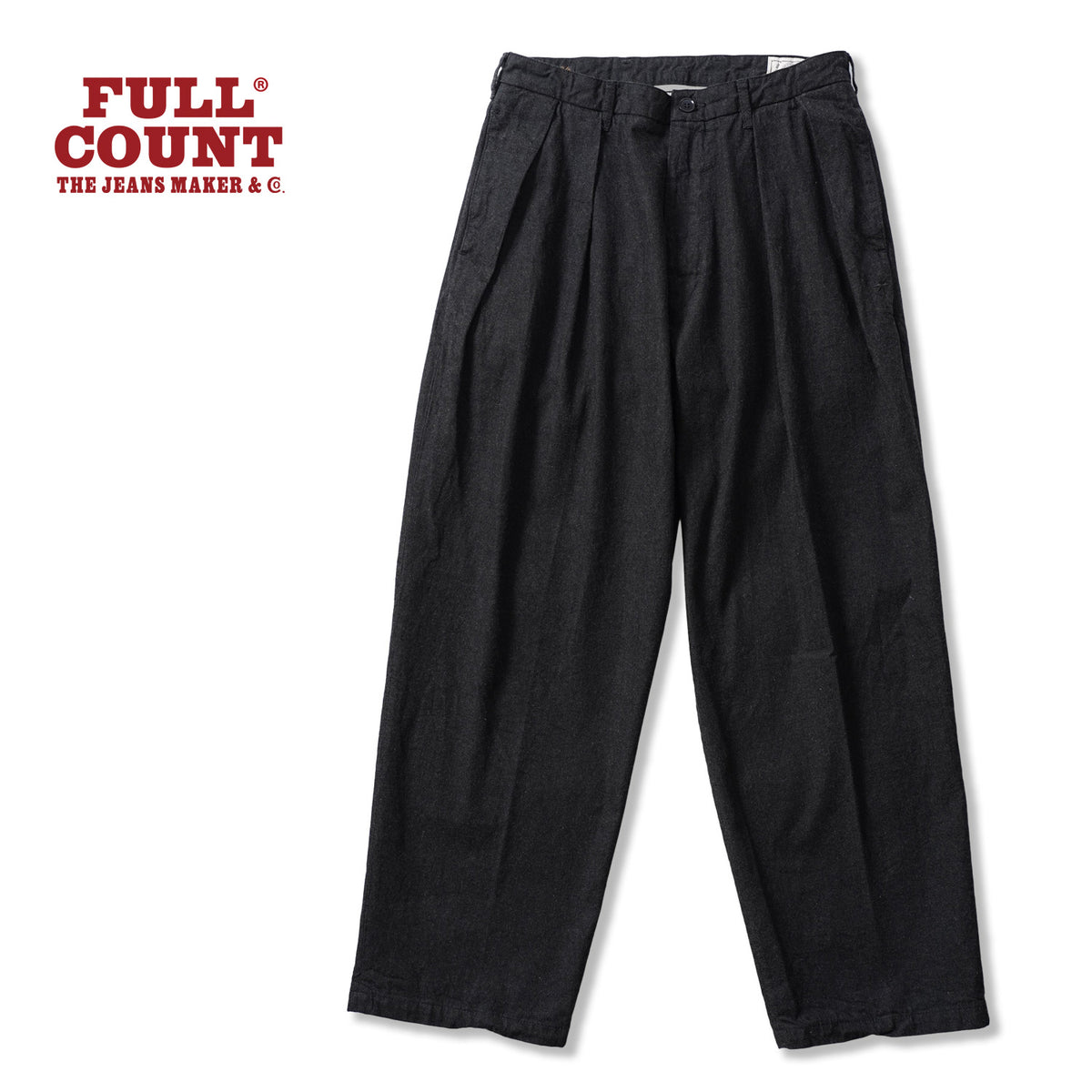 FULLCOUNT フルカウント パンツ "Big Denim Tuck Trousers" GFC1001