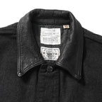 FULLCOUNT フルカウント ジャケット “Leather Collar Denim Chore Jacket" GFC2001