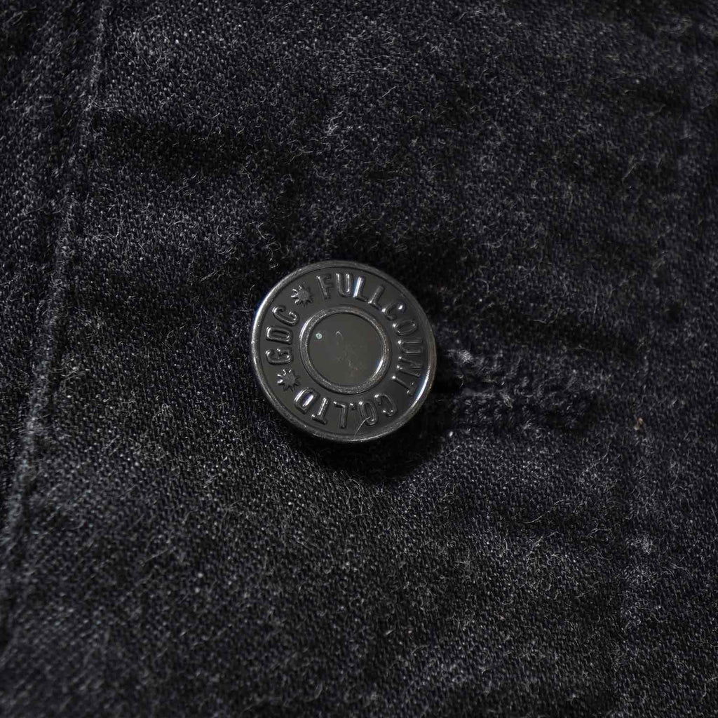 FULLCOUNT フルカウント ジャケット “Leather Collar Denim Chore Jacket" GFC2001