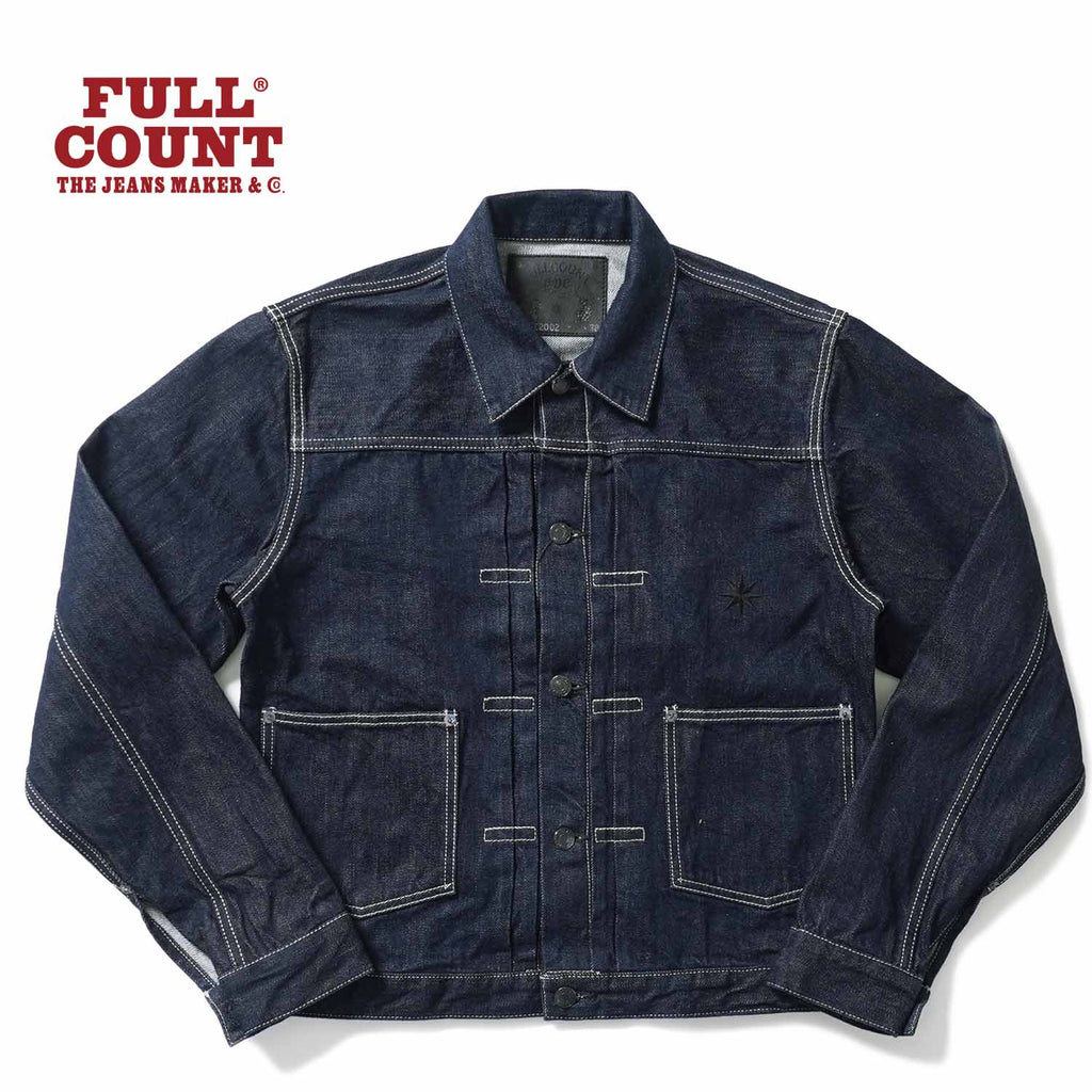 FULLCOUNT フルカウント デニム ジャケット “Classic Pleated Denim Jacket" GFC2002