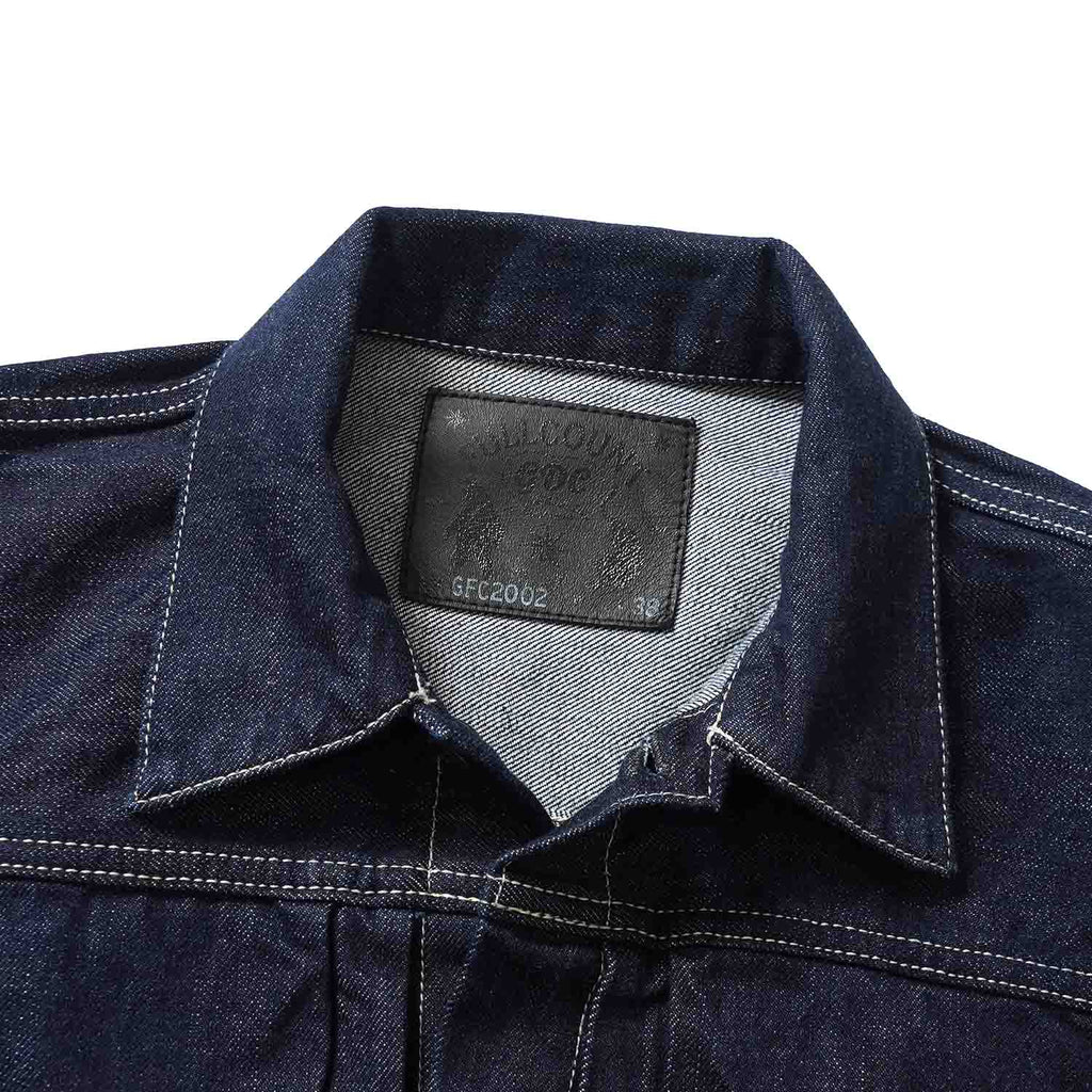 FULLCOUNT フルカウント デニム ジャケット “Classic Pleated Denim Jacket" GFC2002