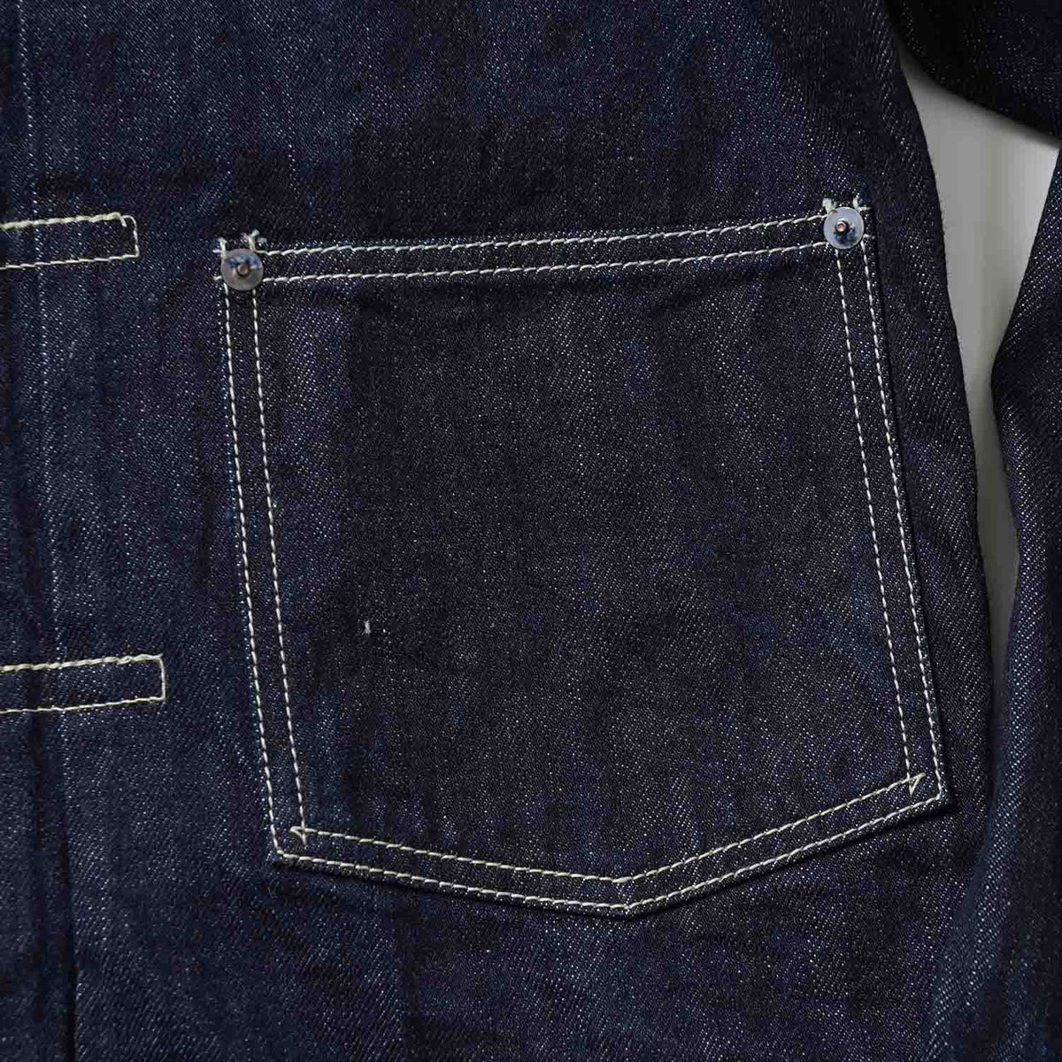 FULLCOUNT フルカウント デニム ジャケット “Classic Pleated Denim Jacket" GFC2002