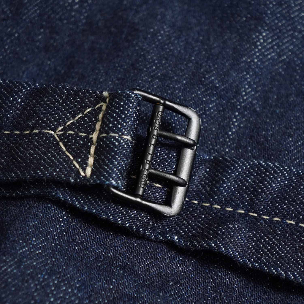 FULLCOUNT フルカウント デニム ジャケット “Classic Pleated Denim Jacket" GFC2002