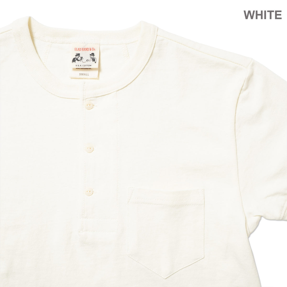 GLAD HAND グラッドハンド Ｔシャツ STANDARD HENRY POCKET T-SHIRTS GLADHAND-13