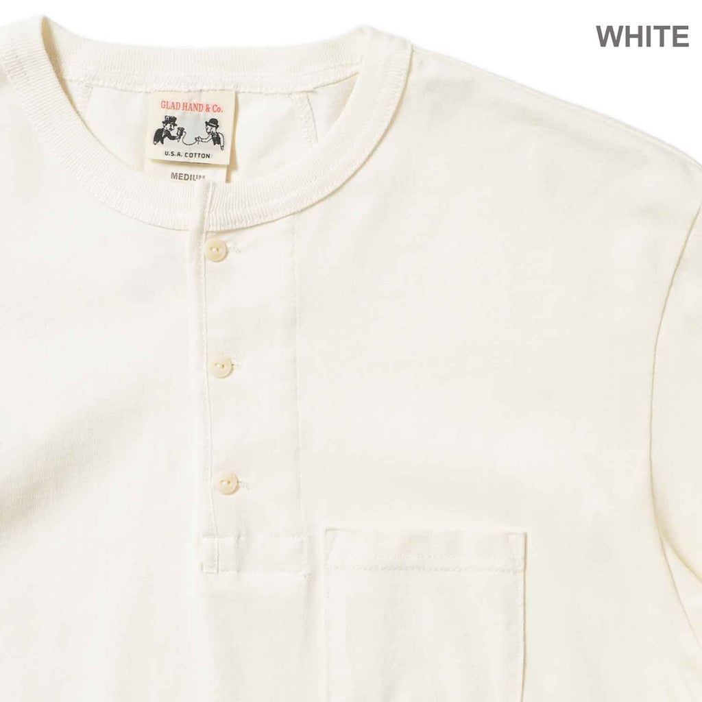 GLAD HAND グラッドハンド Ｔシャツ“STANDARD HENRY POCKET L/S T-SHIRTS” GLAD HAND-26