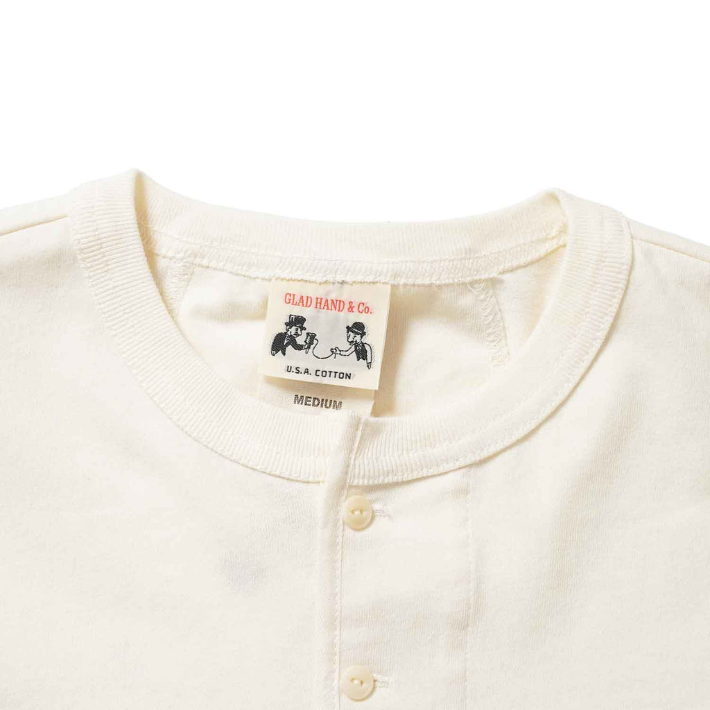 GLAD HAND グラッドハンド Ｔシャツ“STANDARD HENRY POCKET L/S T-SHIRTS” GLAD HAND-26