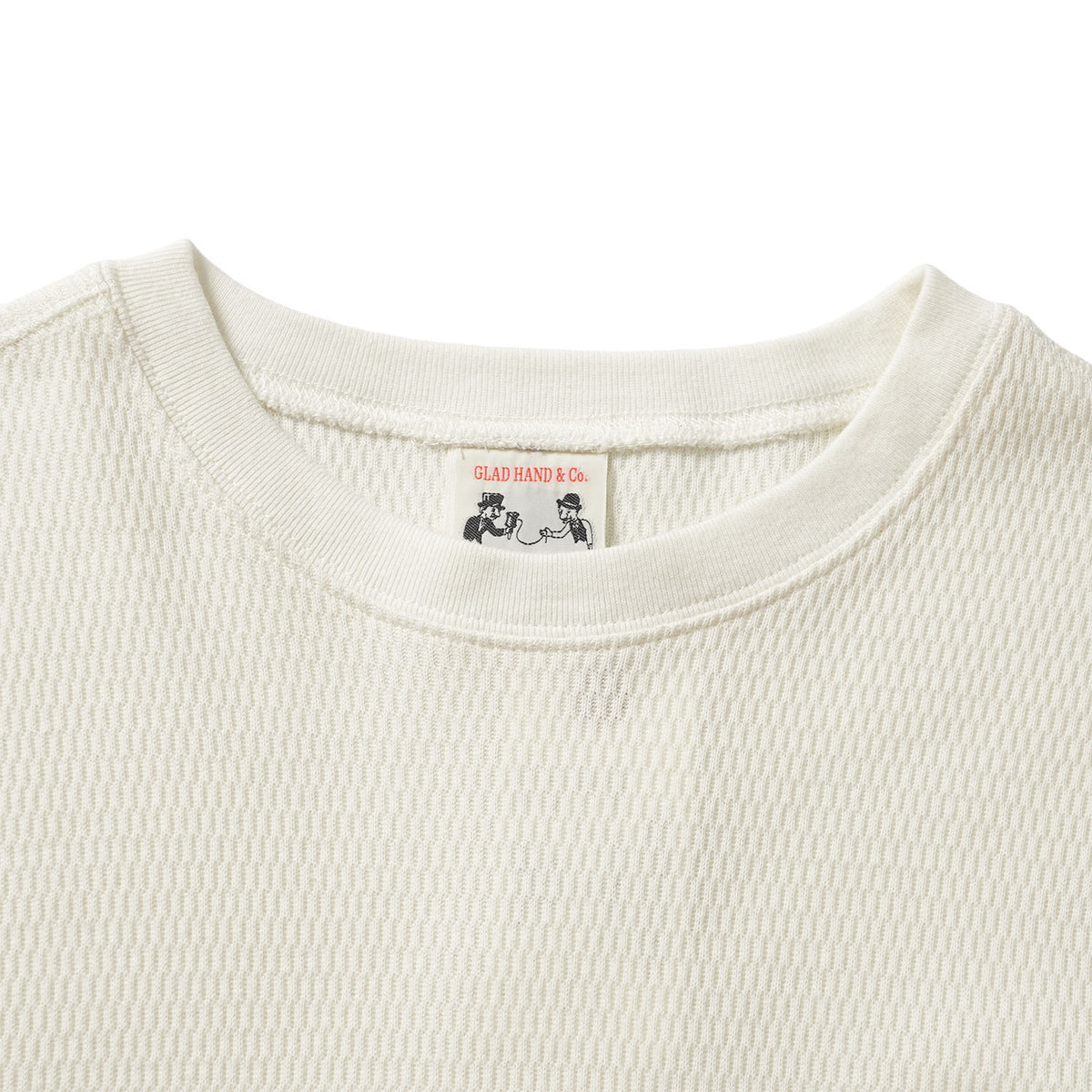 GLAD HAND グラッドハンド 長袖Tシャツ “WIDE WAFFLE L/S T-SHIRTS” GLADHAND-27
