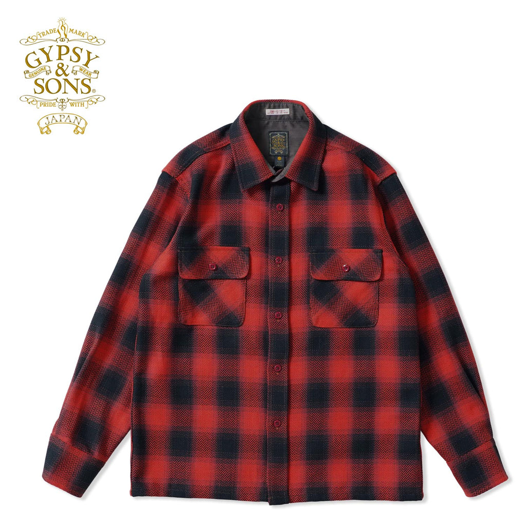 GYPSY&SONS ジプシー&サンズ 長袖シャツ "OMBRE CHECK SHIRTS" GS2529925