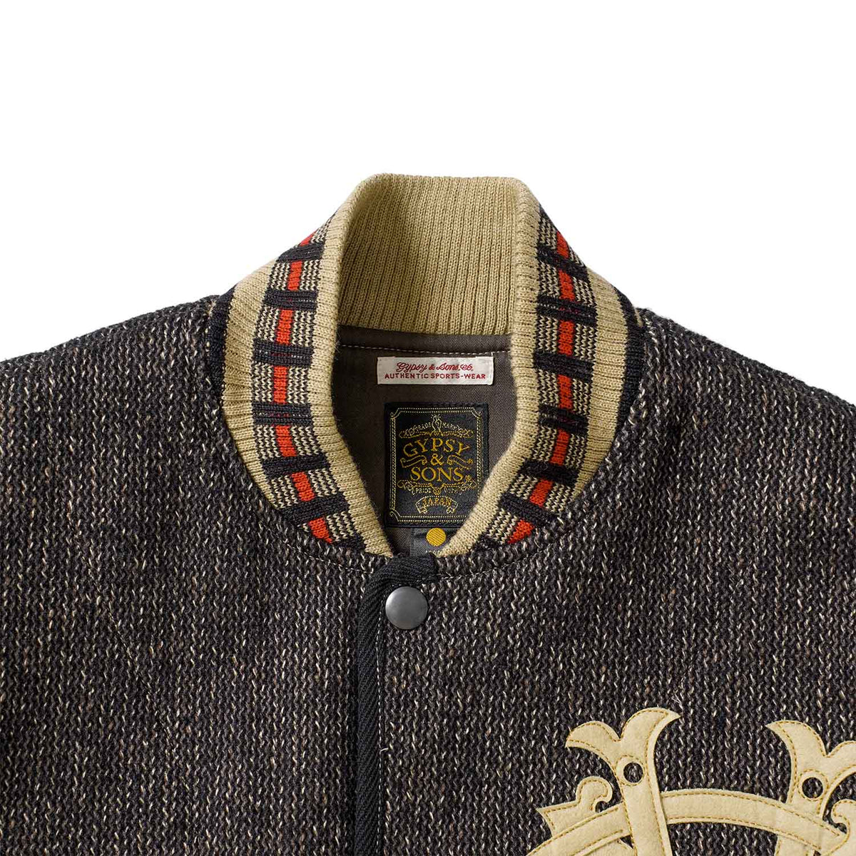 GYPSY&SONS ジプシー&サンズ ジャケット "V.M.C. SALT & PEPPER VARSITY JK" GS2629903