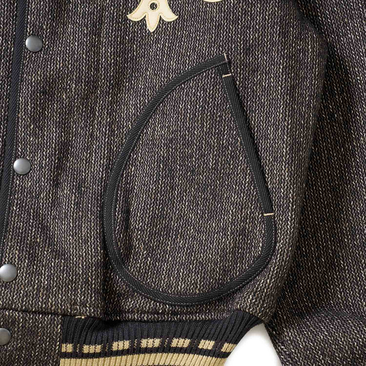 GYPSY&SONS ジプシー&サンズ ジャケット "V.M.C. SALT & PEPPER VARSITY JK" GS2629903