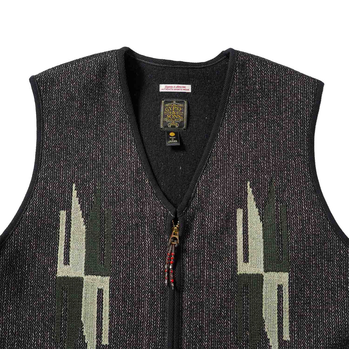 GYPSY&SONS ジプシー&サンズ ベスト "SALT & PEPPER SANTA-FE VEST" GS2629905