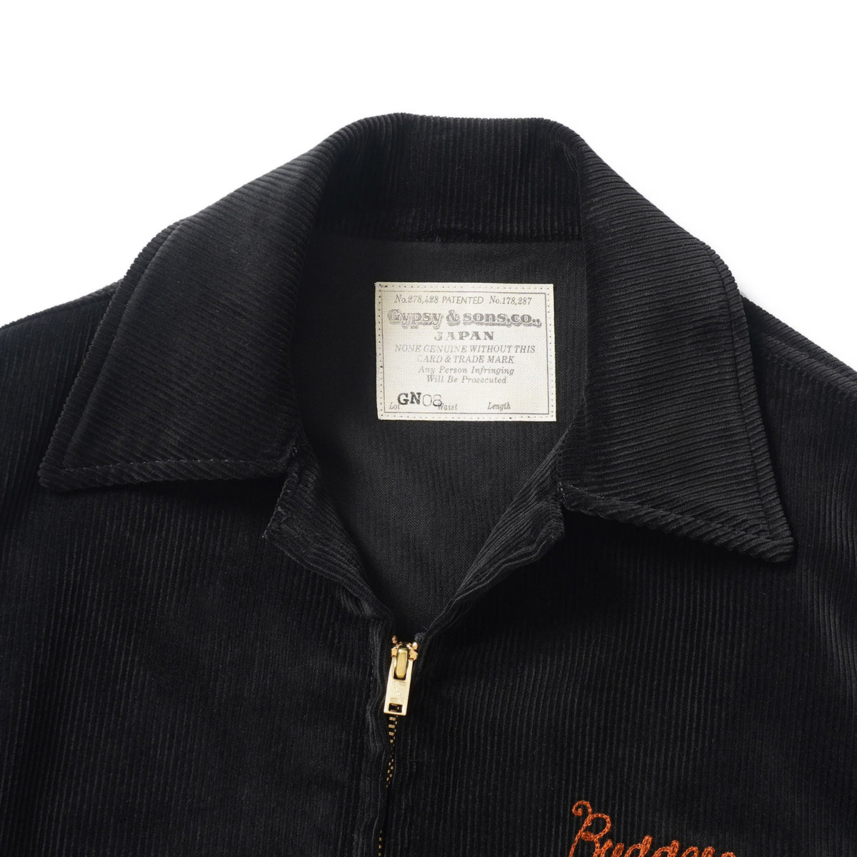 GYPSY&SONS ジプシー&サンズ クラブジャケット "CORDUROY CLUB JACKET" GS2629912