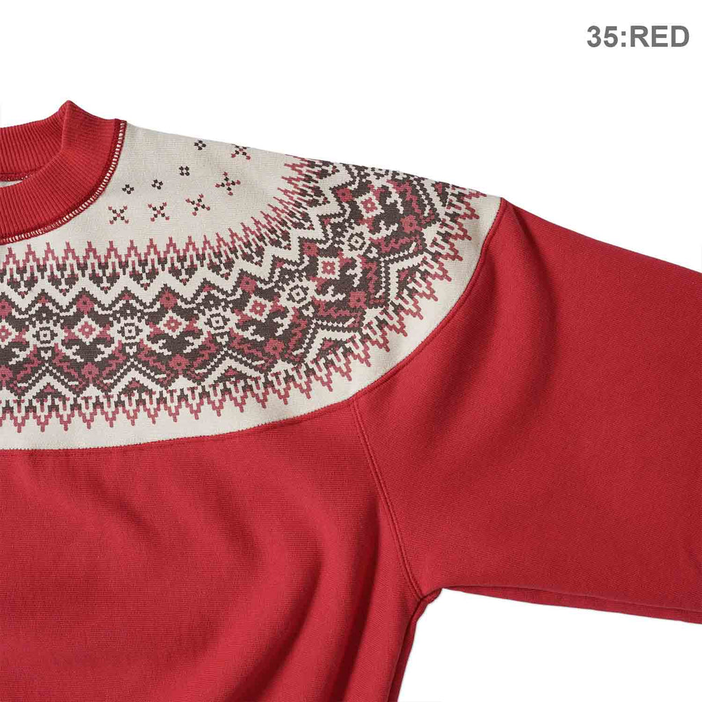 GYPSY&SONS ジプシー&サンズ スウェット "SNOW PATTERN DERBY SWEAT" GS2629956