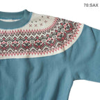 GYPSY&SONS ジプシー&サンズ スウェット "SNOW PATTERN DERBY SWEAT" GS2629956