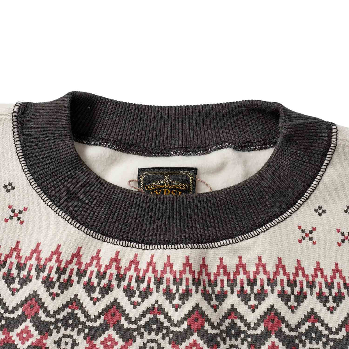 GYPSY&SONS ジプシー&サンズ スウェット "SNOW PATTERN DERBY SWEAT" GS2629956