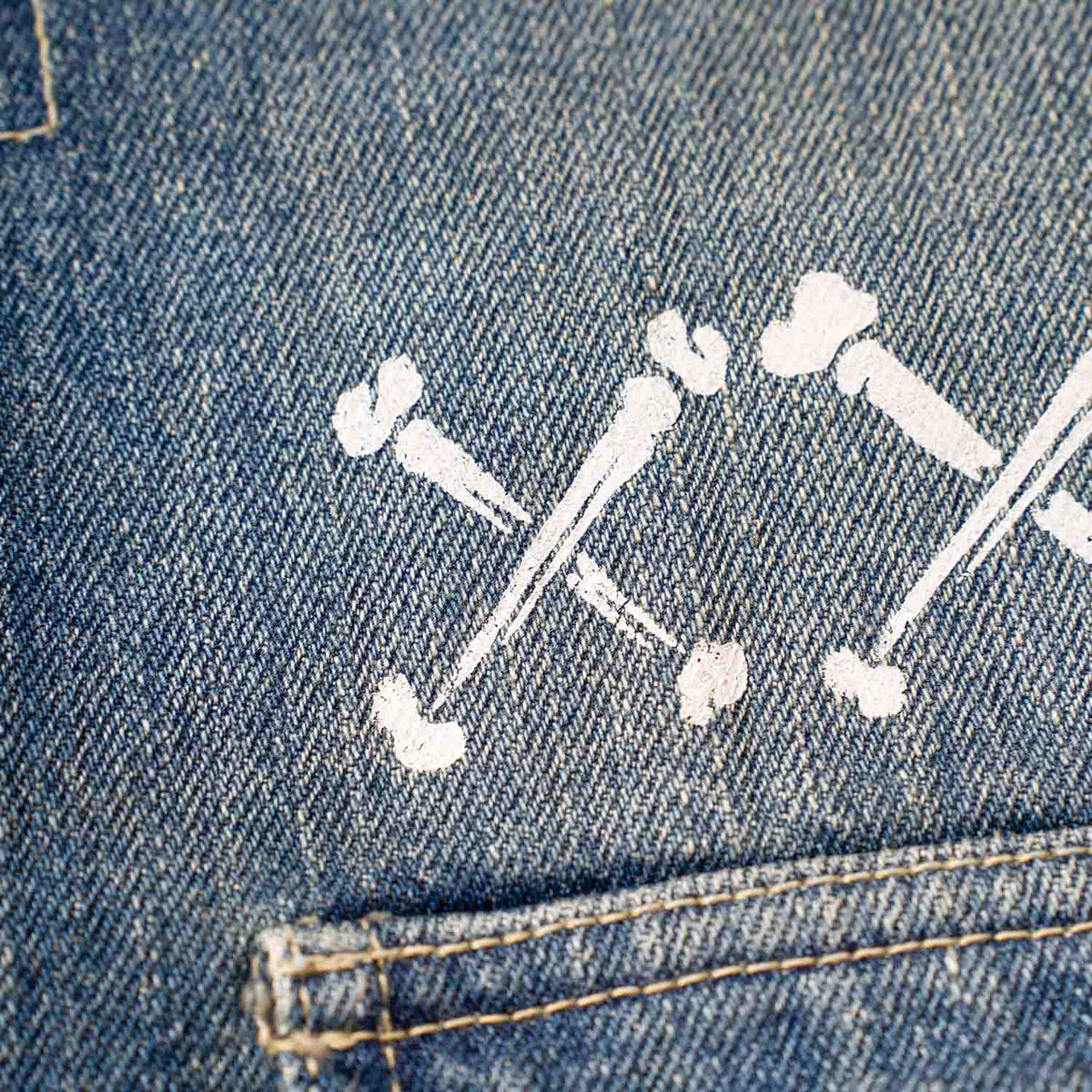 GANGSTERVILLE ギャングスタービル デニムジャケット “XXX - DENIM JACKET” GSV6104VFPT