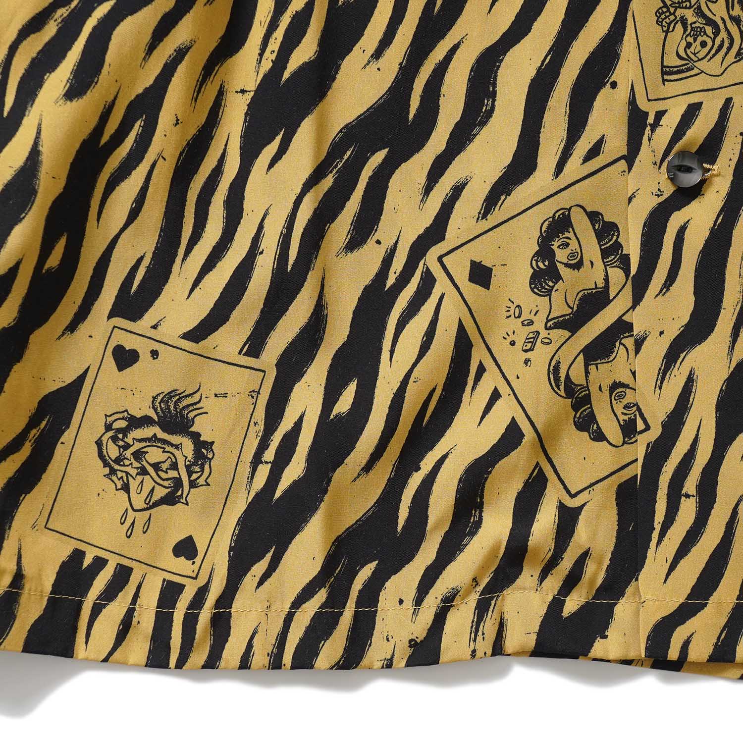 GANGSTERVILLE ギャングスタービル 長袖シャツ “TIGER ALLEY - L/S