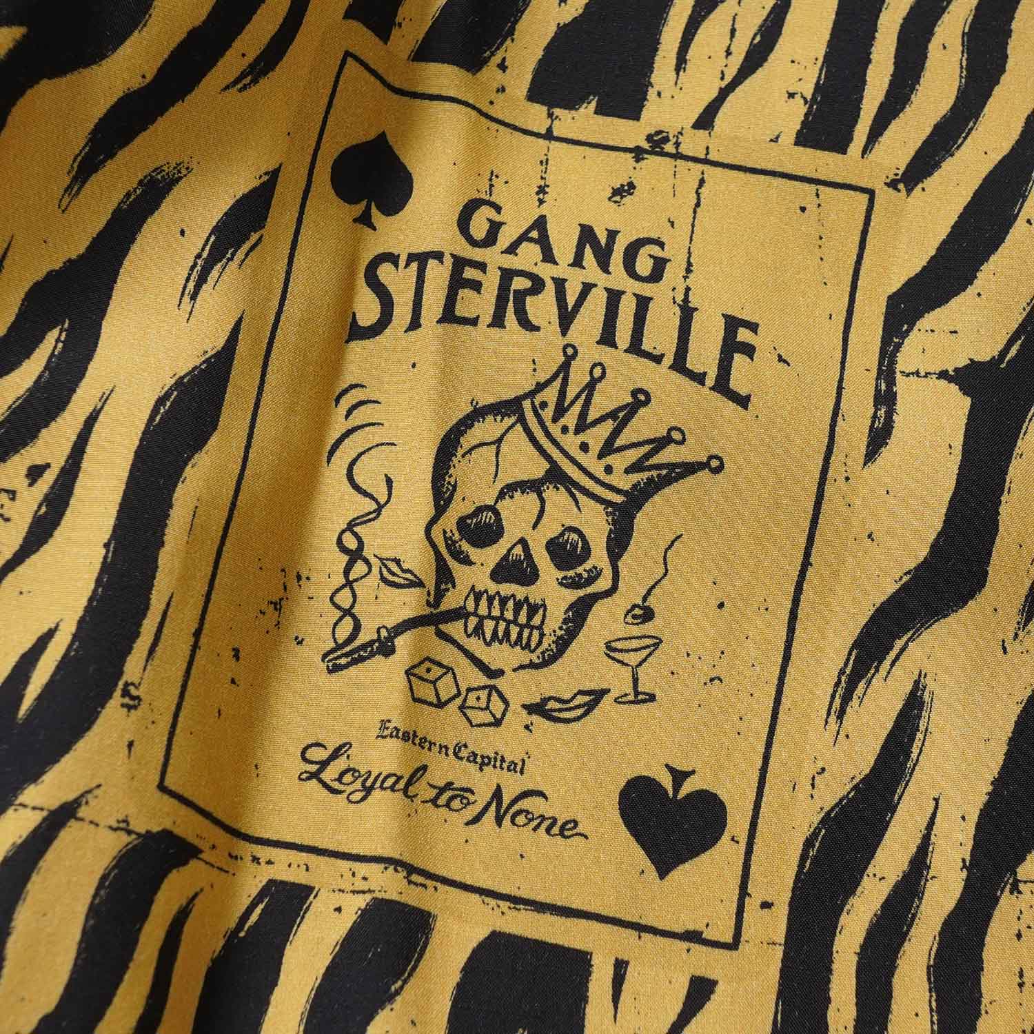 GANGSTERVILLE ギャングスタービル 長袖シャツ “TIGER ALLEY - L/S