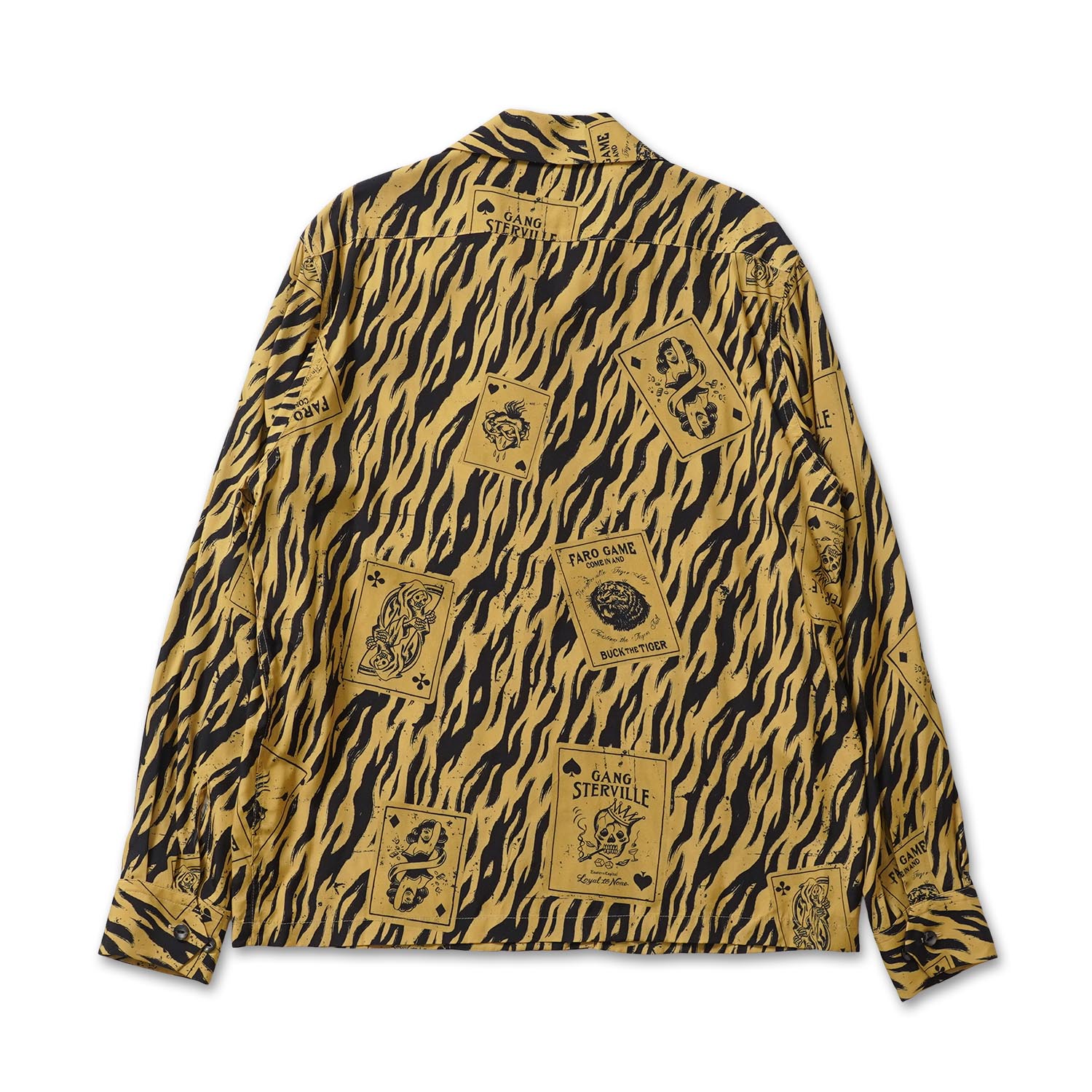 GANGSTERVILLE ギャングスタービル 長袖シャツ “TIGER ALLEY - L/S
