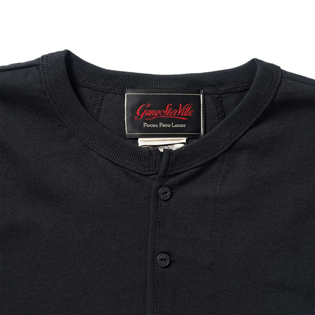GANGSTERVILLE ギャングスタービル 長袖 Tシャツ “GAMBLERS - L/S HENRY T-SHIRTS” GSV6313