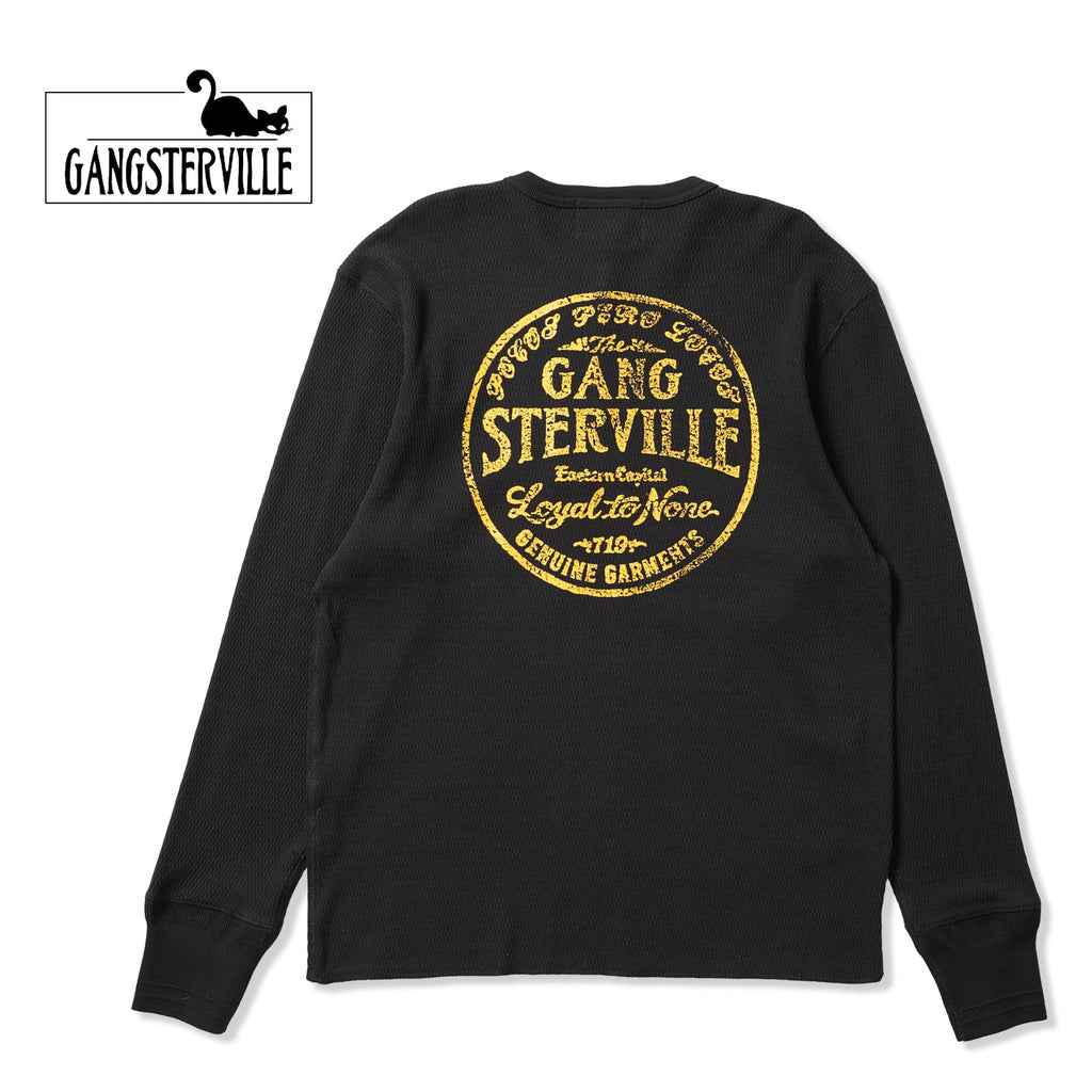 GANGSTERVILLE ギャングスタービル 長袖 Tシャツ “CIRCLE SIG - L/S T-SHIRTS” GSV6315
